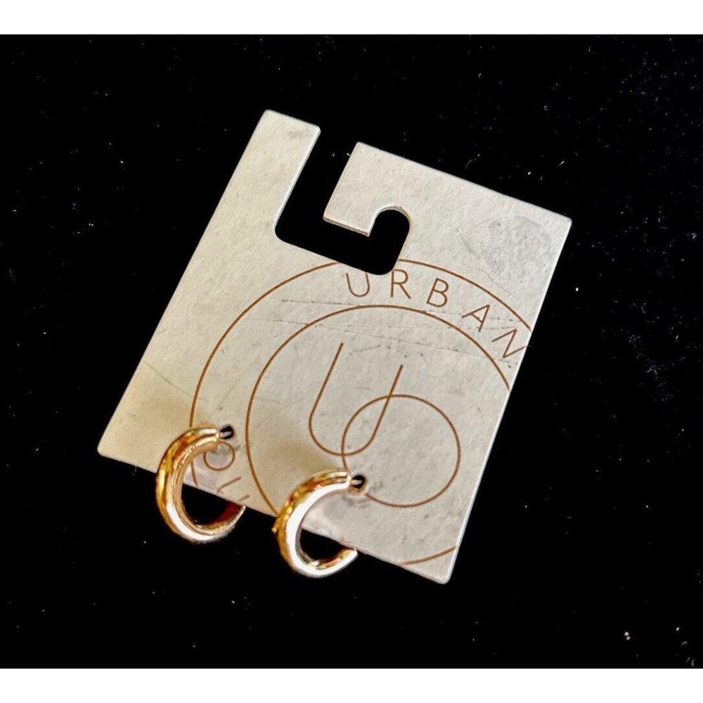 URBAN OUTFITTERS Gold Tone Hoop Earrings